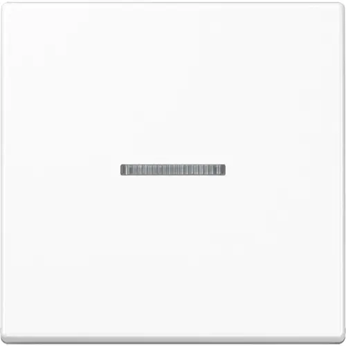 JUNG A 101 KO5 WW schakelwip met controlevenster voor HOME draadloze schakelaar A-range alpine wit