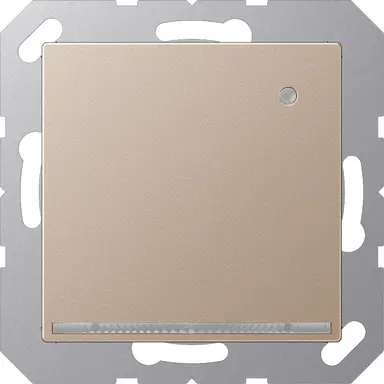 JUNG A 1539-O CH LNW LED-orientatieverlichting met geïntegreerde lichtsensor A-range champagne
