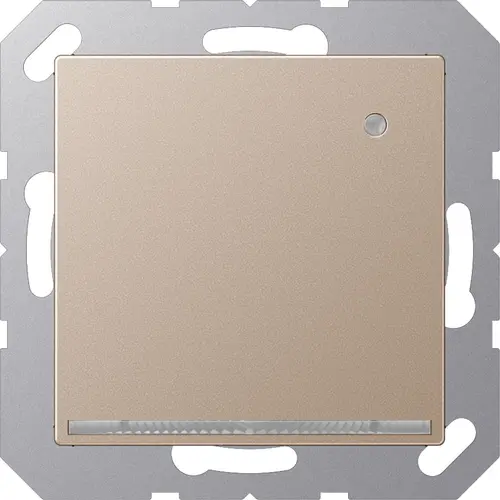 JUNG A 1539-O CH LNW LED-orientatieverlichting met geïntegreerde lichtsensor A-range champagne