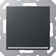 JUNG A 1539-OO ANM LNW LED-orientatieverlichting zonder lichtsensor A-range antraciet mat