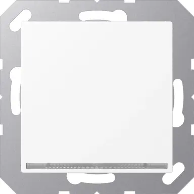JUNG A 1539-OO WWM LNW LED-orientatieverlichting zonder lichtsensor A-range sneeuwwit mat