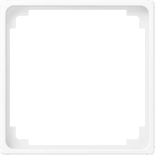 JUNG A 590 Z WWM verloopplaat 50 x 50 mm A-range sneeuwwit mat