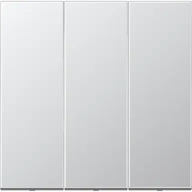 JUNG AL 993 schakelwip drievoudig LS990 aluminium