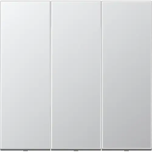 JUNG AL 993 schakelwip drievoudig LS990 aluminium