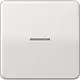 JUNG CD 101 KO5 LG schakelwip met controlevenster voor HOME draadloze schakelaar CD500 lichtgrijs