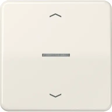 JUNG CD 101 KO5P schakelwip met controlevenster en pijlsymbolen voor HOME draadloze schakelaar CD500 creme