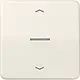 JUNG CD 101 KO5P schakelwip met controlevenster en pijlsymbolen voor HOME draadloze schakelaar CD500 creme