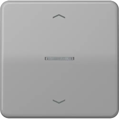 JUNG CD 101 KO5P GR schakelwip met controlevenster en pijlsymbolen voor HOME draadloze schakelaar CD500 grijs