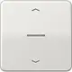 JUNG CD 101 KO5P LG schakelwip met controlevenster en pijlsymbolen voor HOME draadloze schakelaar CD500 lichtgrijs