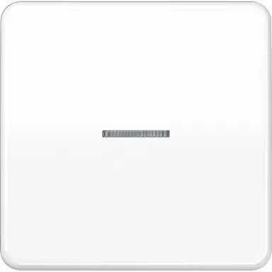 JUNG CD 101 KO5 WW schakelwip met controlevenster voor HOME draadloze schakelaar CD500 alpine wit