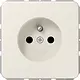 JUNG CD 1520 FKI wandcontactdoos penaarde Safety+ CD500 creme