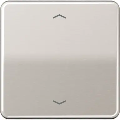 JUNG CD 1700 P PT knop met pijlsymbolen tbv elektronische jaloezieactor CD500 platina
