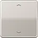 JUNG CD 1700 P PT knop met pijlsymbolen tbv elektronische jaloezieactor CD500 platina