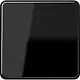 JUNG CD 1700 SW dimmerknop 1-voudig tastdimmer CD500 zwart glans