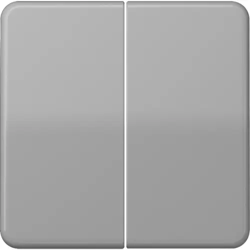 JUNG CD 1702 GR dimmerknop 2-voudig serietastdimmer CD500 grijs