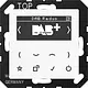 JUNG DAB A WW smart radio DAB+ zonder luidspreker A-range alpine wit
