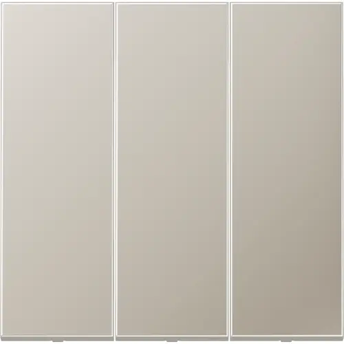 JUNG ES 993 schakelwip drievoudig LS990 edelstaal