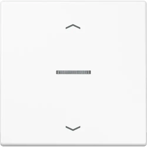 JUNG LS 101 KO5P WW schakelwip met controlevenster en pijlsymbolen voor HOME draadloze schakelaar LS990 alpine wit