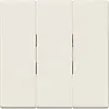 JUNG LS 993 BF schakelwip drievoudig LS990 creme