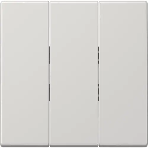 JUNG LS 993 BF LG schakelwip drievoudig LS990 lichtgrijs