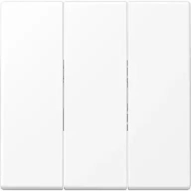 JUNG LS 993 BF WWM schakelwip drievoudig LS990 sneeuwwit mat