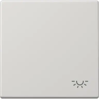 JUNG LS 990 L LG schakelwip met lichtsymbool LS990 lichtgrijs
