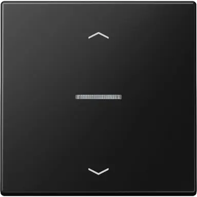 JUNG LS 101 KO5P SWM schakelwip met controlevenster en pijlsymbolen voor HOME draadloze schakelaar LS990 grafietzwart mat
