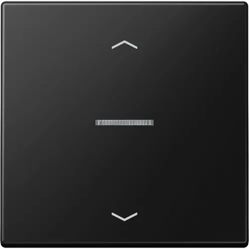 JUNG LS 101 KO5P SWM schakelwip met controlevenster en pijlsymbolen voor HOME draadloze schakelaar LS990 grafietzwart mat