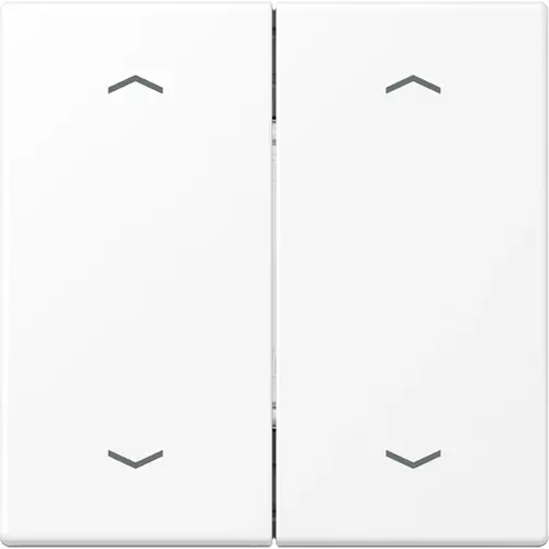 JUNG ENO LS 995 MP WWM EnOcean draadloze wandzender 4-kanaals met pijlsymbolen LS990 sneeuwwit mat