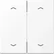 JUNG ENO LS 995 MP WWM EnOcean draadloze wandzender 4-kanaals met pijlsymbolen LS990 sneeuwwit mat