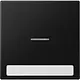 JUNG LS 990 NAKO5 SWM schakelwip met controlevenster en tekstvenster LS990 grafietzwart mat