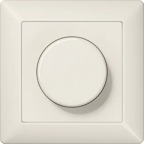 JUNG AS 5544.03 V LED draaidimmer compleet voor enkele montage 3 - 40 Watt AS500 creme