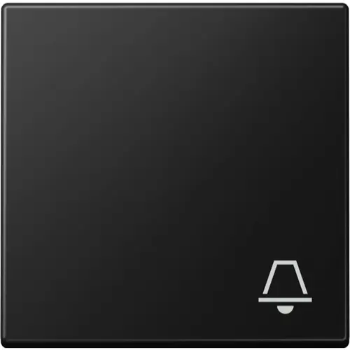 JUNG A 590 K SWM schakelwip met belsymbool A-range grafietzwart mat