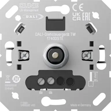 JUNG 1740 DSTE DALI-draaistuureenheid Tunable White