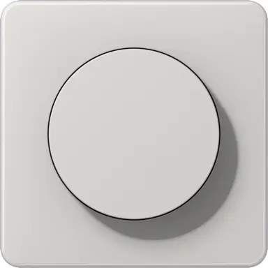 JUNG CD 1740 LG dimmerknop draaidimmer CD500 lichtgrijs