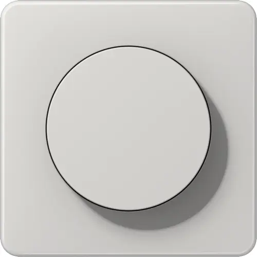 JUNG CD 1740 LG dimmerknop draaidimmer CD500 lichtgrijs