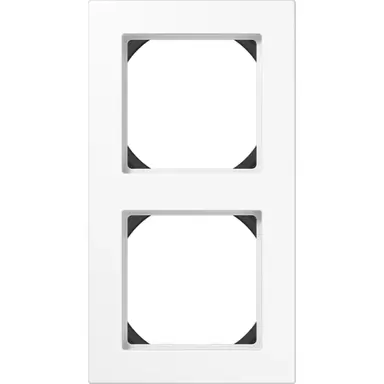 JUNG A 5582 HBF WW afdekraam 2-voudig 28mm opbouwhoogte A-range alpine wit