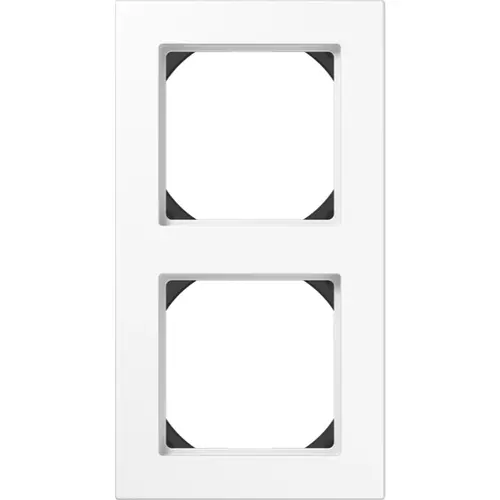 JUNG A 5582 HBF WW afdekraam 2-voudig 28mm opbouwhoogte A-range alpine wit