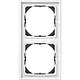 JUNG LS 982 HBF WW afdekraam 2-voudig 28mm opbouwhoogte LS990 alpine wit