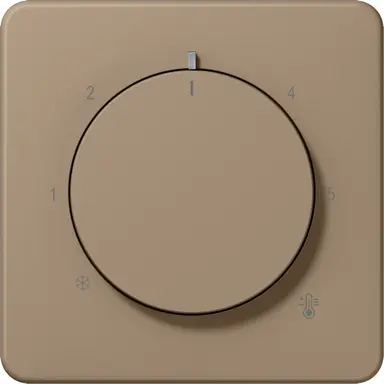JUNG CD 1749 BF GB knop voor ruimtethermostaat CD500 goud brons