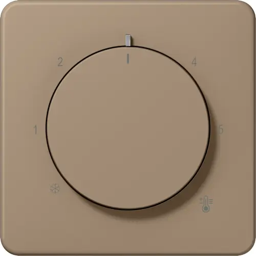 JUNG CD 1749 BF GB knop voor ruimtethermostaat CD500 goud brons