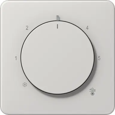 JUNG CD 1749 BF LG knop voor ruimtethermostaat CD500 lichtgrijs