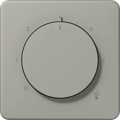 JUNG CD 1749 BF PT knop voor ruimtethermostaat CD500 platina