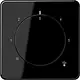 JUNG CD 1749 BF SW knop voor ruimtethermostaat CD500 zwart glans