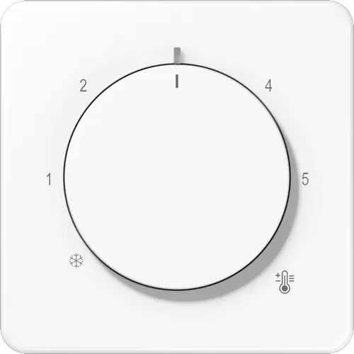 JUNG CD 1749 BF WW knop voor ruimtethermostaat CD500 alpine wit