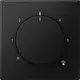 JUNG LS 1749 BF SWM knop voor ruimtethermostaat LS990 grafietzwart mat