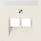 JUNG A 569-2 NA PLUA centraalplaat 2-voudig met tekstvenster tbv RJ45 wandcontactdoos A-range creme