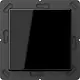 JUNG BLE A 590 SW Bluetooth Low Energy radiografische wandzender 2-kanaals A-range zwart glans