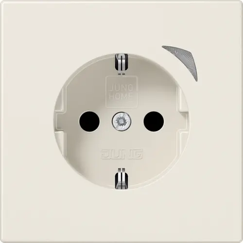JUNG BT LS 1521 SE HOME wandcontactdoos randaarde Energy LS990 creme