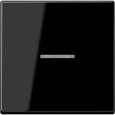 JUNG BT A 17101 BF SW HOME bedieningsknop 1-voudig A-range zwart glans